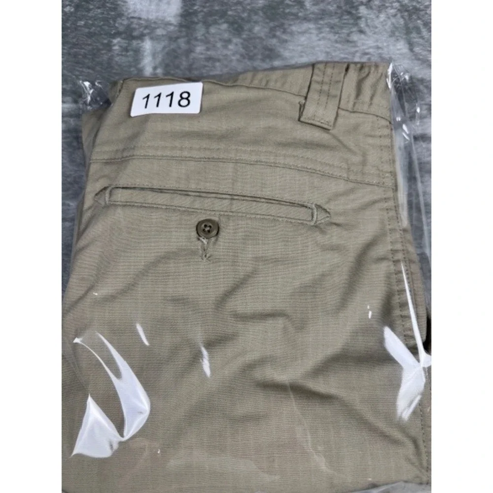TRU-SPEC Cargo Pants Mens 34x34 Khaki Tan Ripstop Tactical Utility Workwear